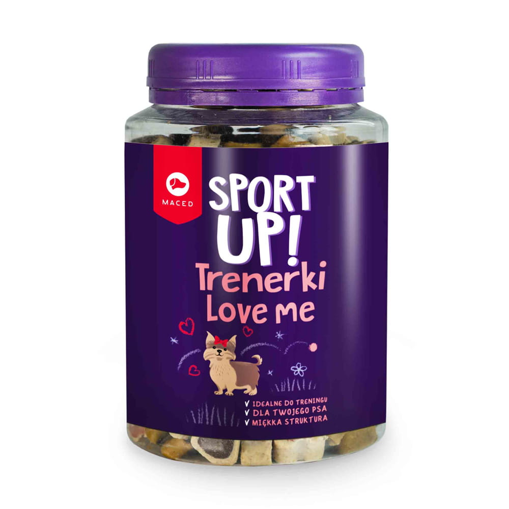 Przysmak dla psa Maced trenerki Love me 300g